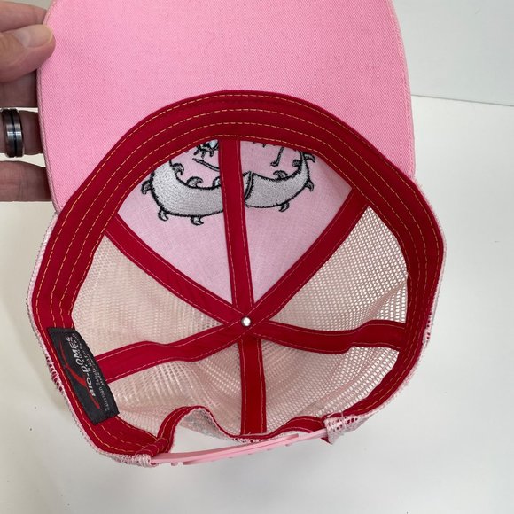 Bio-Domes Rare Betty Boop Pink Embroidered Salesman Sample Snapback Hat - Picture 8 of 10